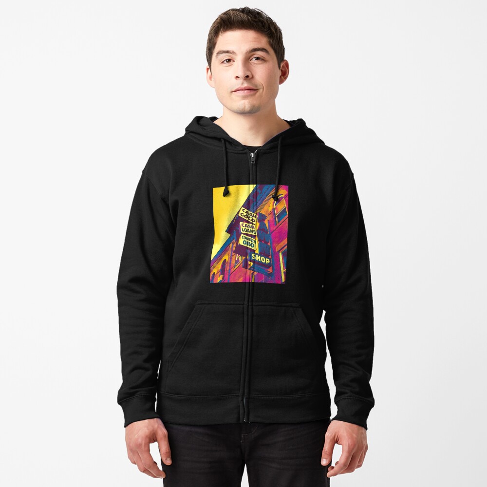 Item preview, Zipped Hoodie designed and sold by OneDayArt.