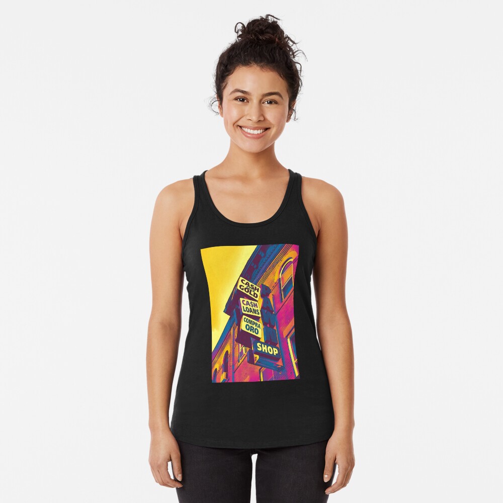 Item preview, Racerback Tank Top designed and sold by OneDayArt.