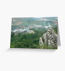 karst mountain Greeting Card