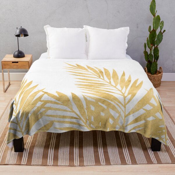 Item preview, Palm Leaves Golden designed and sold by Maria Heyens.