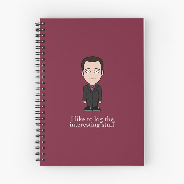 Item preview, Ianto Jones (notebook/card) designed and sold by redscharlach.
