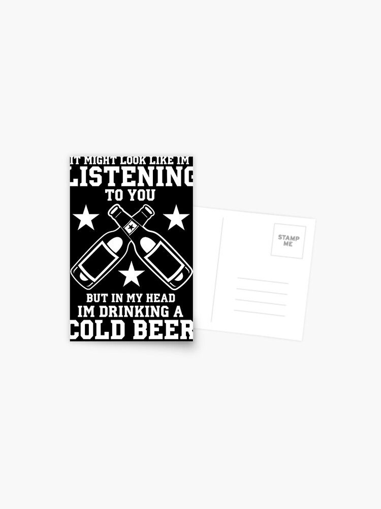 Postcard for Beer Drinkers
