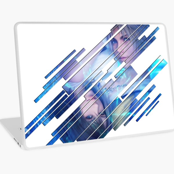 Final Fantasy X Characters Wallpaper Laptop Skin for Sale by