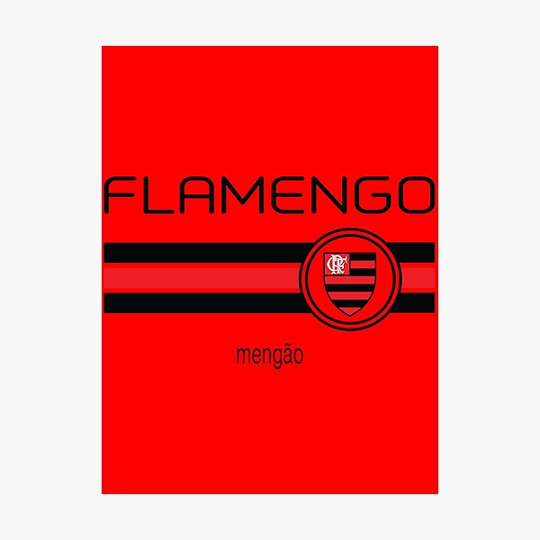 Artikelvorschau, Serie A - Flamengo (Heimrot) entworfen und verkauft von madeofthoughts.