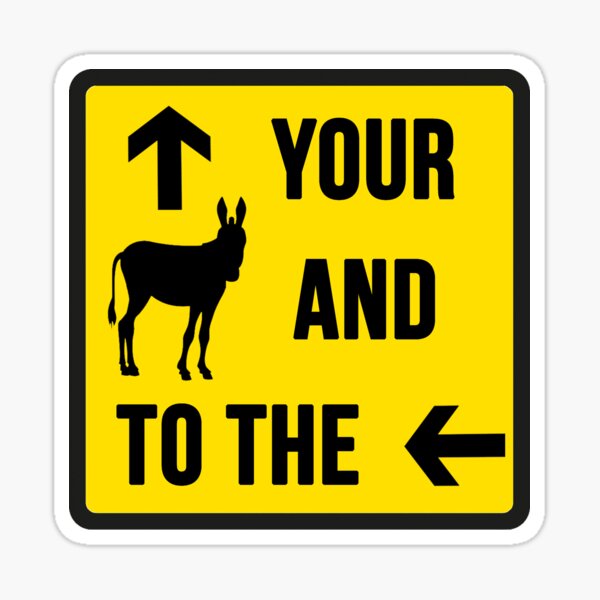 Impractical Jokers - Up Your Ass And To The Left Sticker