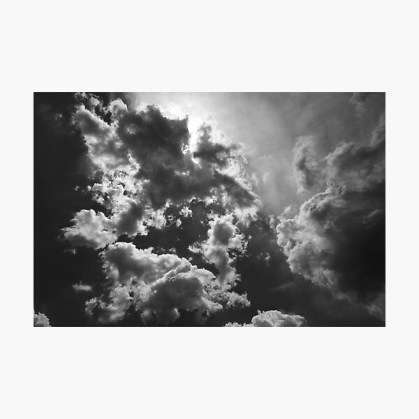 Umbrian Clouds, Italy Photographic Print