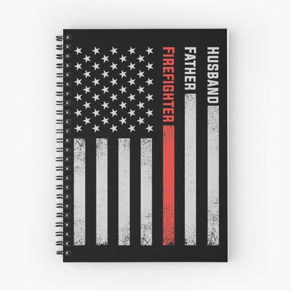 Item preview, Firefighter Dad Thin Red Line American Flag Fathers Day Gifts designed and sold by mrsmitful.