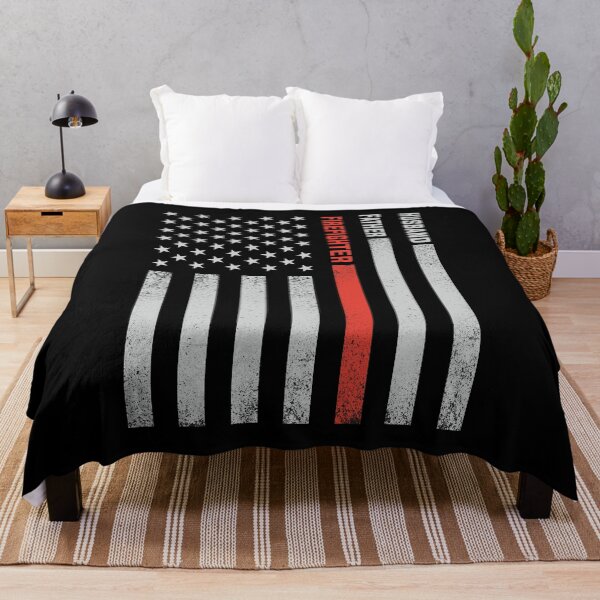 Item preview, Firefighter Dad Thin Red Line American Flag Fathers Day Gifts designed and sold by mrsmitful.