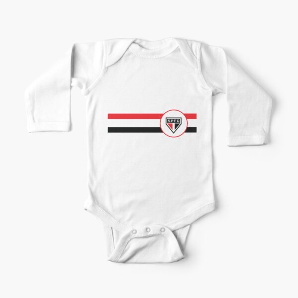 Serie A - SĂŁo Paulo (Away Black) Long Sleeve Baby One-Piece
