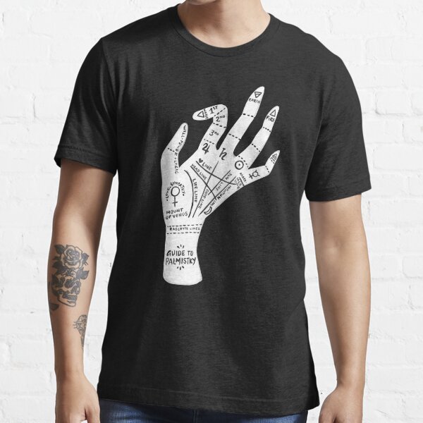 Fortune Teller Palm Reading Chiromancy  Adult Unisex Tee Standard T-Shirt