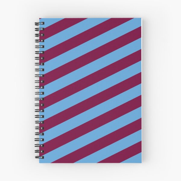 Item preview, Burnley Claret and Blue Angled Stripes designed and sold by Sporting Colour.