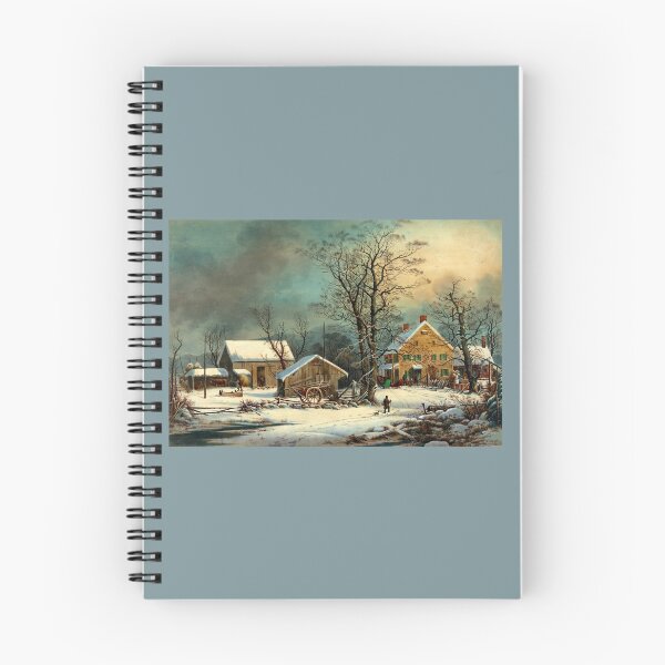 Item preview, Winter In the Country - A Cold Morning - 1863 designed and sold by CrankyOldDude.