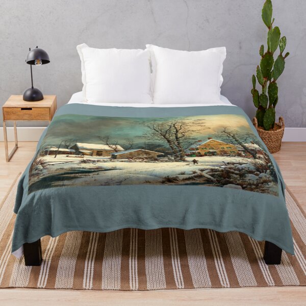 Item preview, Winter In the Country - A Cold Morning - 1863 designed and sold by CrankyOldDude.