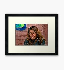 " Street Smart " Framed Print