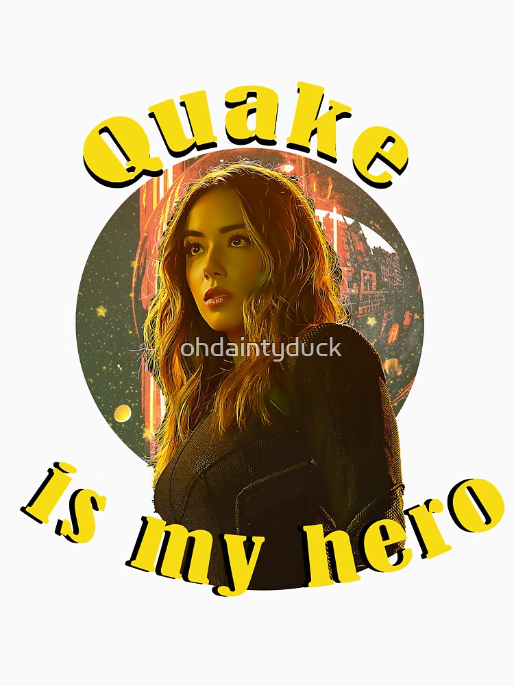 quake is my hero shirt