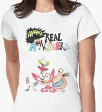 Real Monsters! Women's Fitted T-Shirt