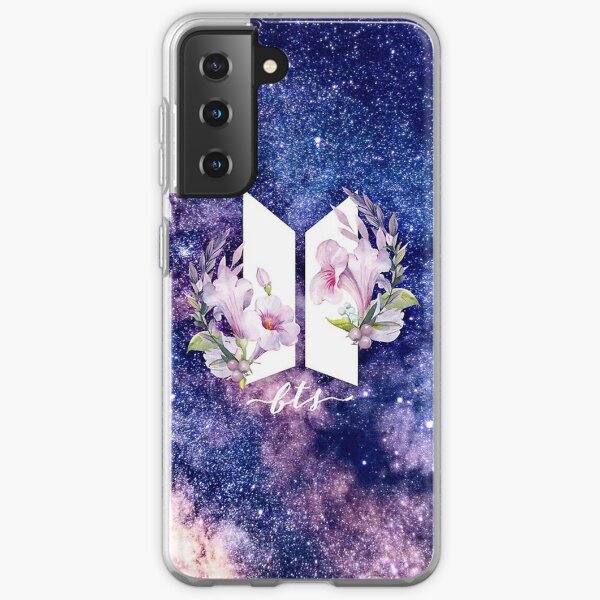 logo del grupo BTS Funda blanda para Samsung Galaxy