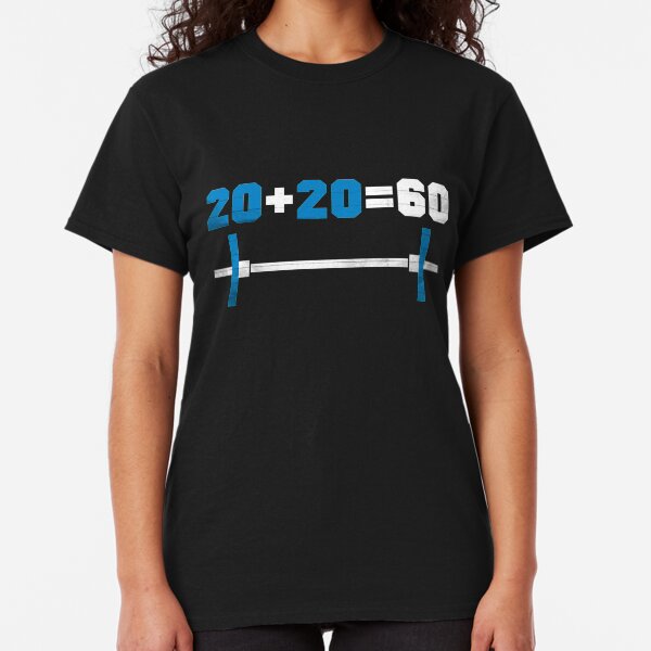 gym numbers Camiseta clásica