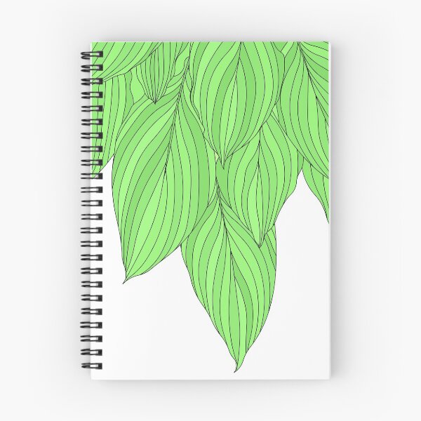 Item preview, hojas de hosta - verde primavera designed and sold by He-Be.