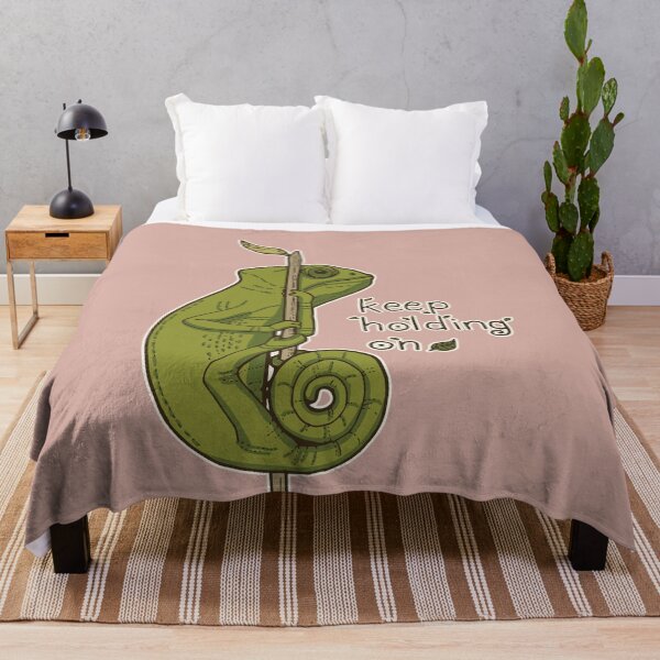 Item preview, Holding on Chameleon designed and sold by Murmur Ink Crow.