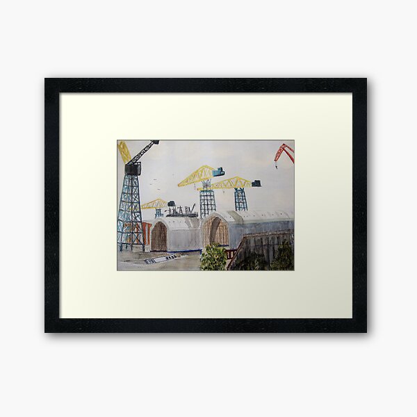 Item preview, Swan Hunters Yard, Wallsend designed and sold by GEORGE SANDERSON.