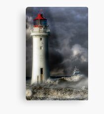 Perch Rock Lighthouse Metal Print