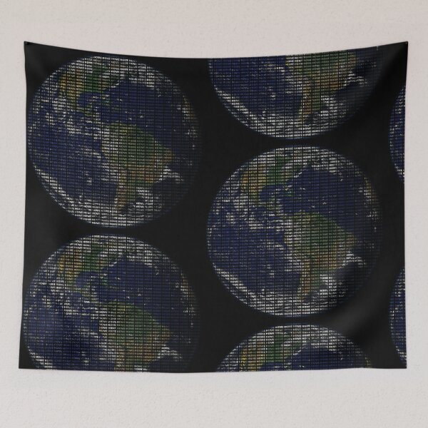 Item preview, Planet Earth Text art designed and sold by raosnop.