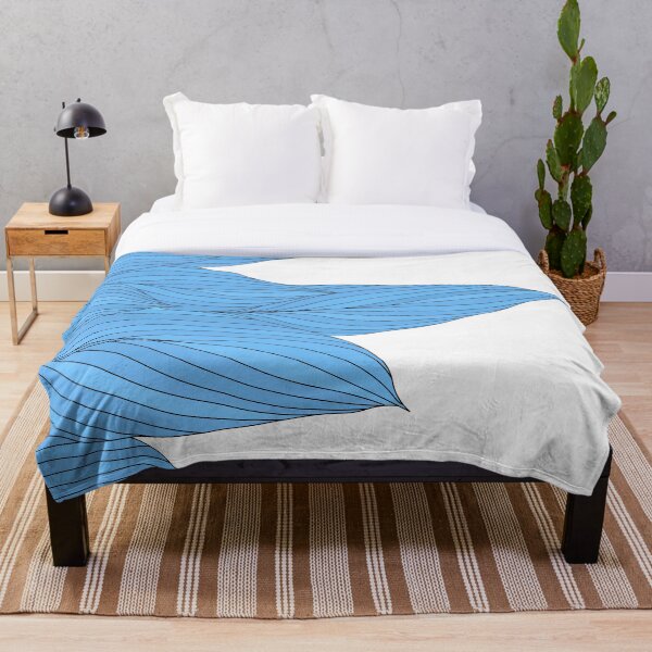 Item preview, hojas de hosta - azul de invierno designed and sold by He-Be.