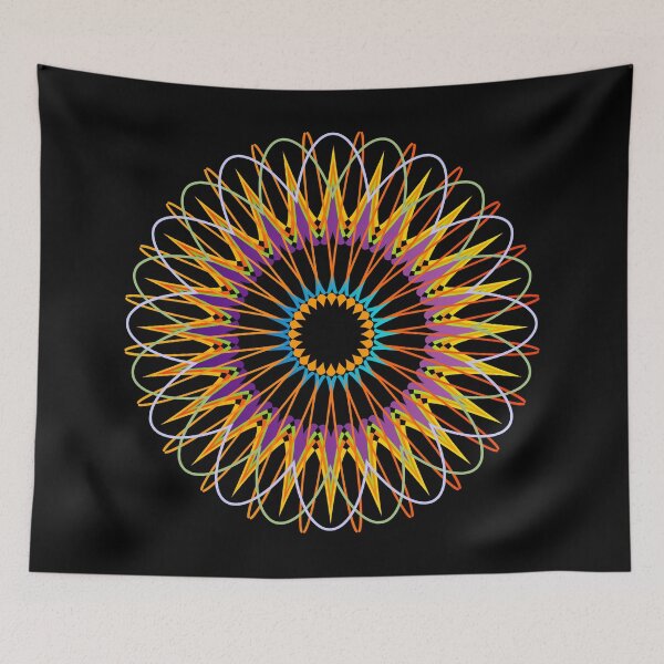 Item preview, Decorative tribal Mandala artwork designed and sold by Shawlin Islam.