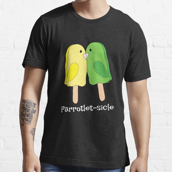 Parrotlet Popsicle Parrot Bird Ice Cream Treat design Essential T-Shirt