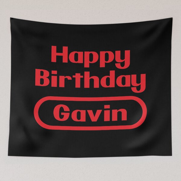 Item preview, Gavin Happy Birthday Gift Retro Video Games  designed and sold by elhefe.