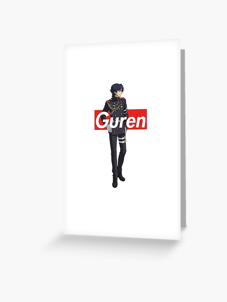 Guren Ichinose - Box Owari no Seraph Anime - Seraph of the End - Vampire  Reign Greeting Card for Sale by shizazzi