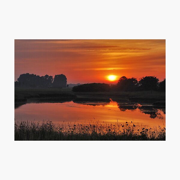 July sunrise near Renesse Photographic Print