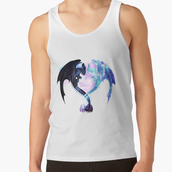Dragon Heart Toothless and Light Fury Tank Top