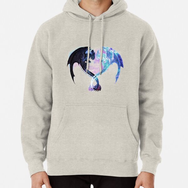 Dragon Heart Toothless y Light Fury Sudadera con capucha