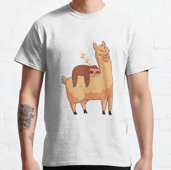 Sloth and Llama Classic T-Shirt