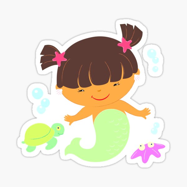 Alani the Little Mermaid Sticker