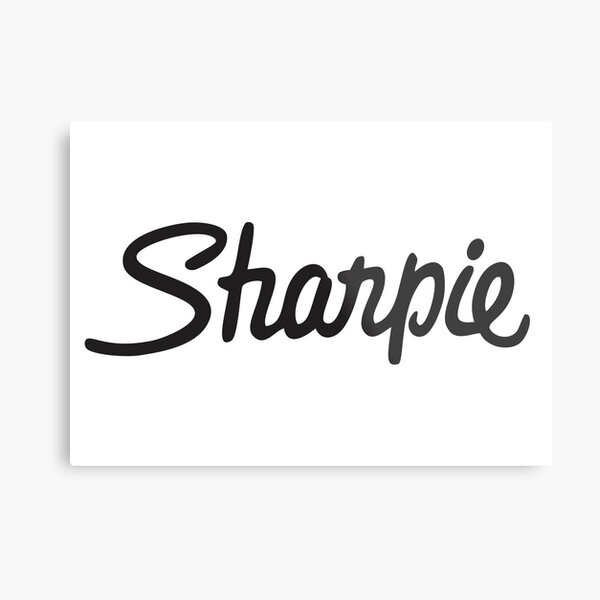 Sharpie Merchandise Metal Print