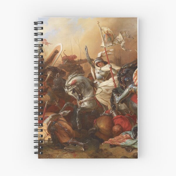 Item preview, Jeanne d'Arc in battle by August Gustav Lasinsky designed and sold by emperors-vault.