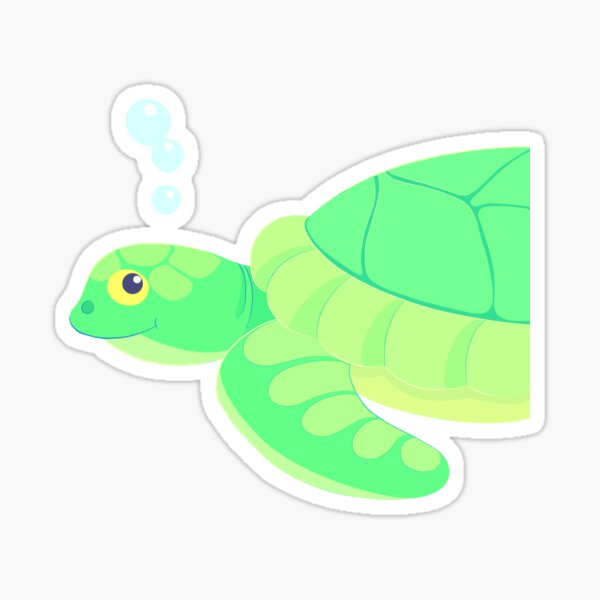 Sammy the Sea Turtle Sticker