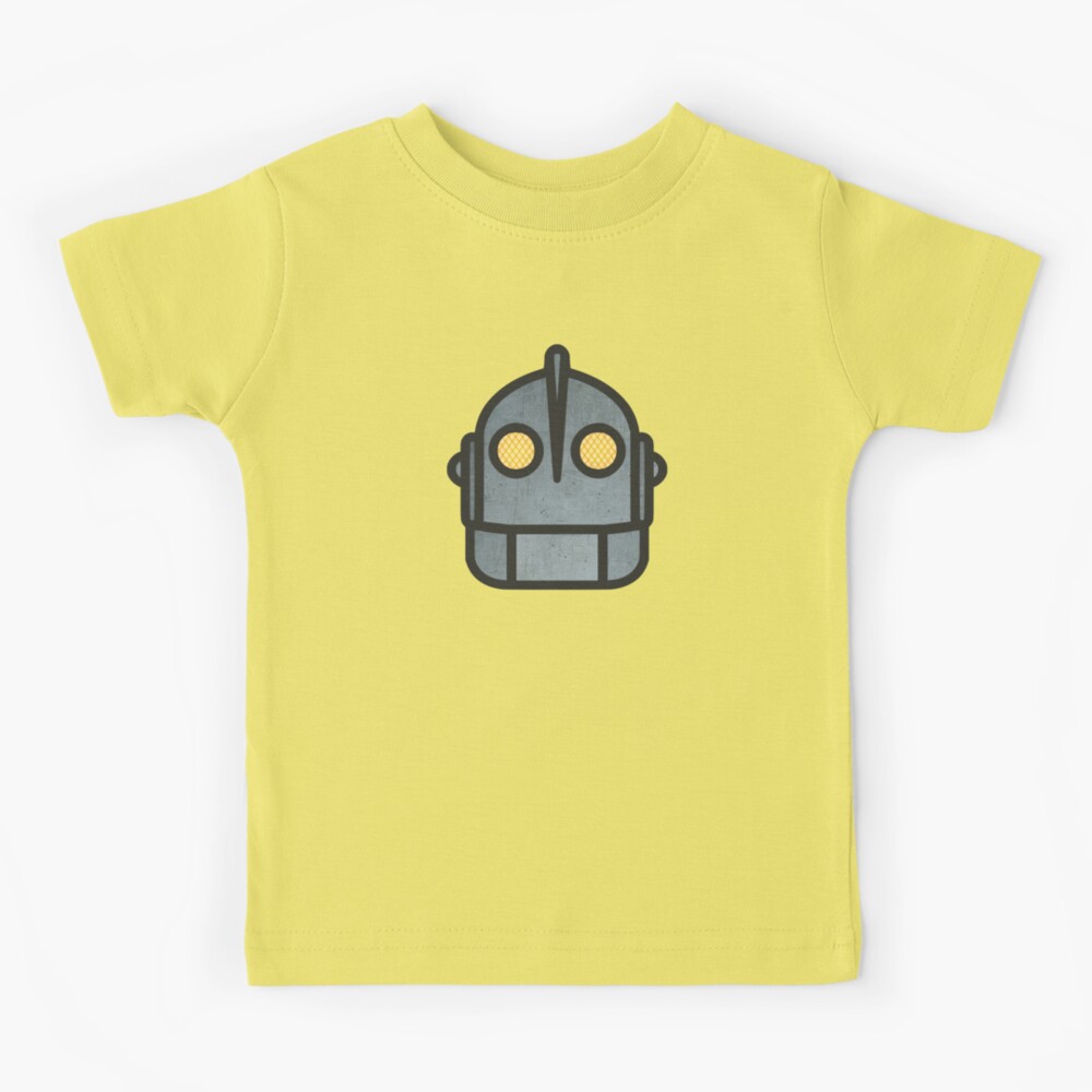 Iron Giant Head Kids T-Shirt