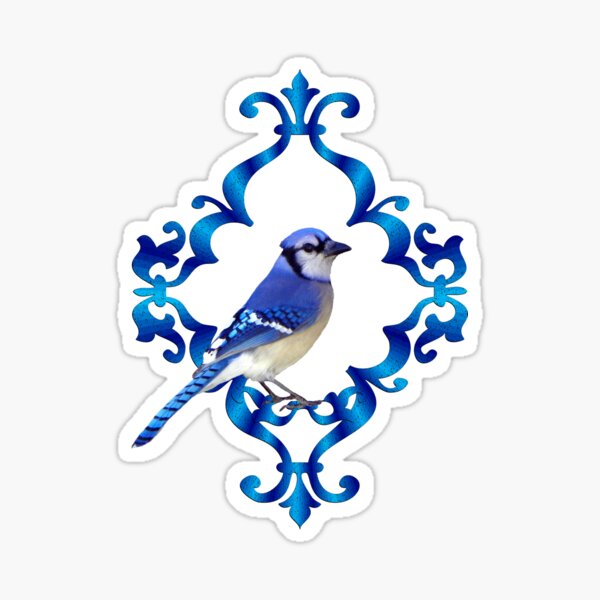 Black and Grey Blue Jay Tattoo Idea - BlackInk AI