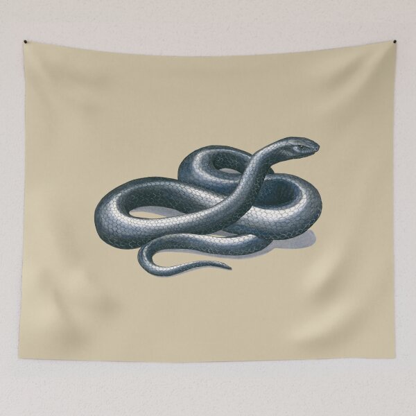Item preview, Eastern Indigo Snake Illustration designed and sold by ABFoleyArt.