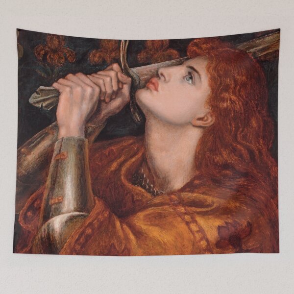 Item preview, Joan of Arc by Dante Gabriel Rossetti designed and sold by emperors-vault.