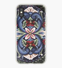 Vinilo o funda para iPhone Escandinavo Vikingo Rosa Arte popular Flower Power Rojo Blanco Azul Kirsten KTMOM