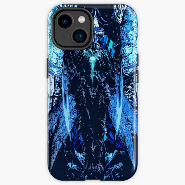 Blue Supreme Demon iPhone Tough Case