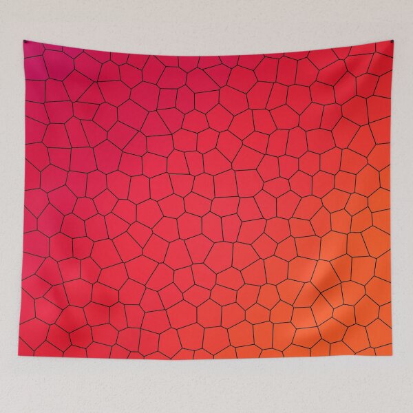 Item preview, Red Gradient Stained Glass designed and sold by KelseyLovelle.
