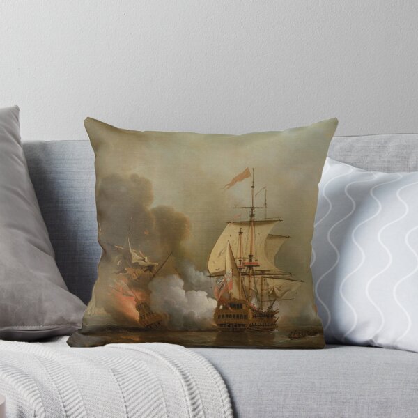 Item preview, Wager's Action off Cartagena by Samuel Scott designed and sold by emperors-vault.