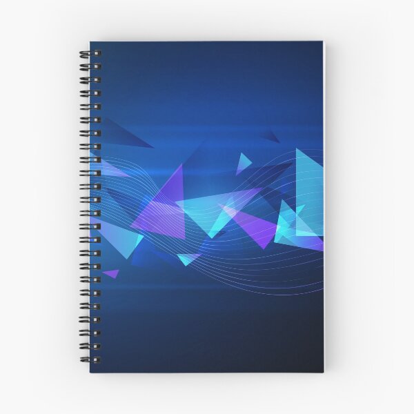 Item preview, Abstract Blue Lines with Triangles designed and sold by Robert Lynch.