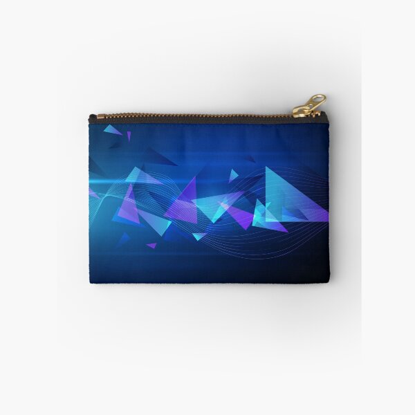 Item preview, Abstract Blue Lines with Triangles designed and sold by Robert Lynch.